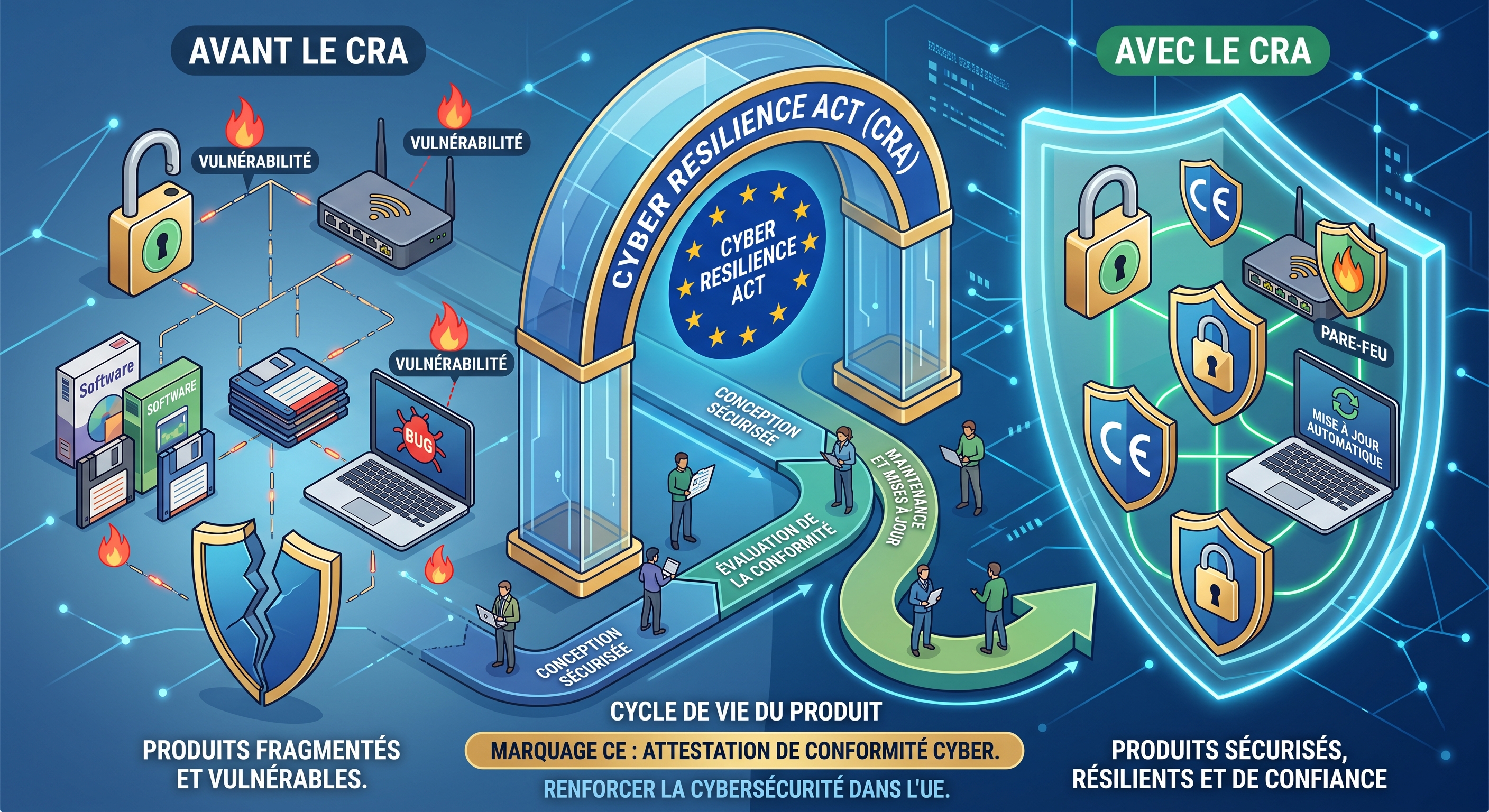 Cyber Resilience Act : ce qui devient obligatoire le 11 septembre 2026